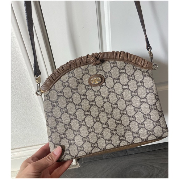 Gucci Handbags - Authentic Brown GUCCI GG Plus Shoulder Crossbody Bag